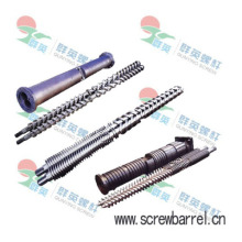 Hard Parallel Twin Screw And Barrel For Pvc Cable 